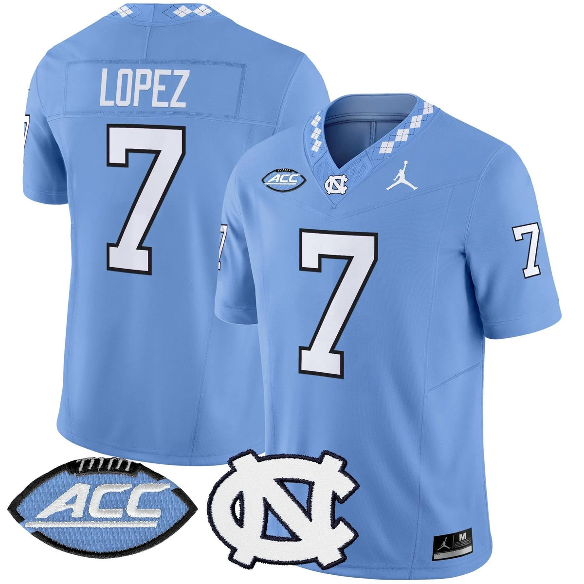 Personalized NCTH 2026 Vapor Limited Jersey - Blue / Gio Lopez Stitched
