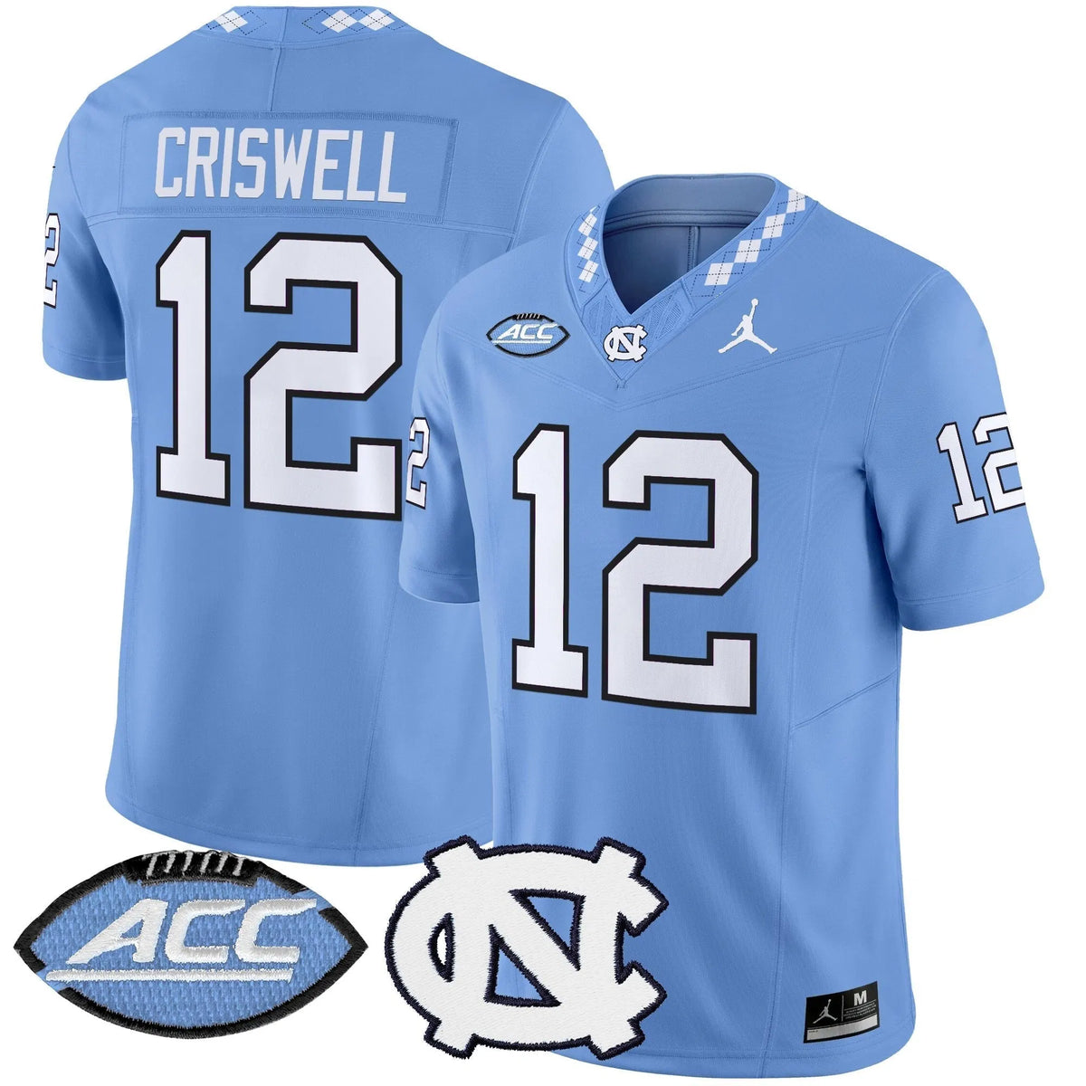 Personalized NCTH 2026 Vapor Limited Jersey - Blue / Jacolby Criswell Stitched