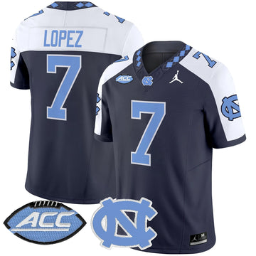 Personalized NCTH 2026 Vapor Limited Jersey - Navy Alternate / Gio Lopez Stitched
