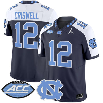 Personalized NCTH 2026 Vapor Limited Jersey - Navy Alternate / Jacolby Criswell Stitched