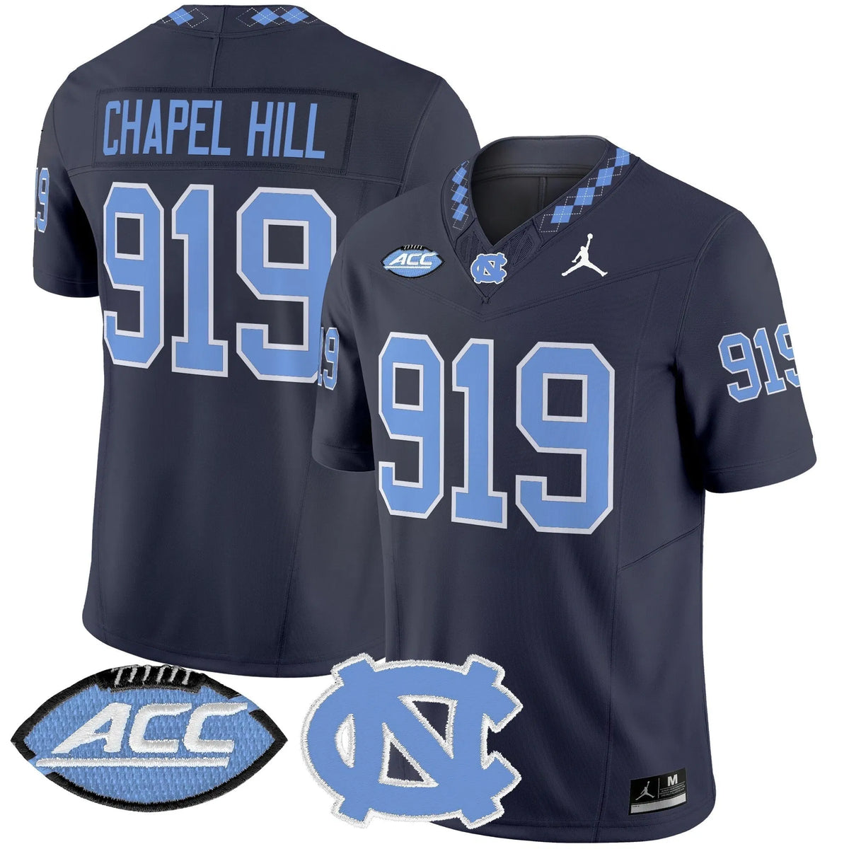 Personalized NCTH 2026 Vapor Limited Jersey - Navy / Chapel Hill 919 Stitched