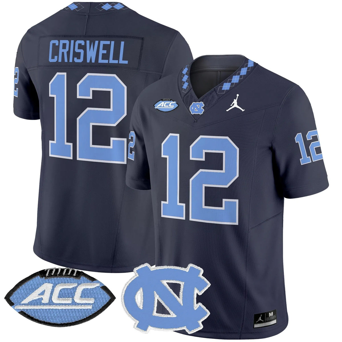 Personalized NCTH 2026 Vapor Limited Jersey - Navy / Jacolby Criswell Stitched