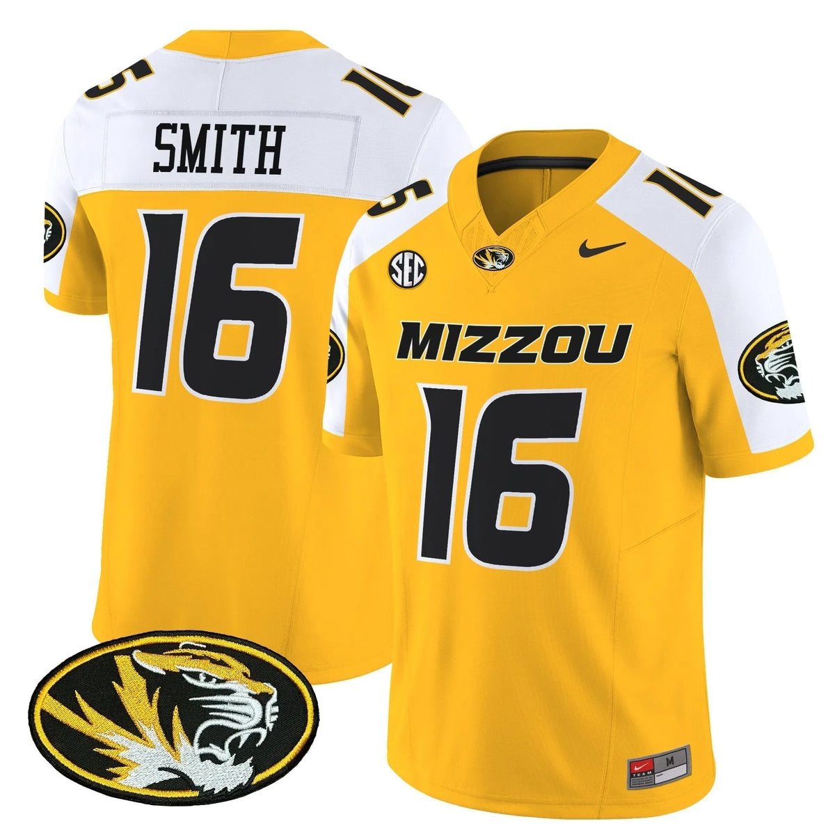 Personalized MT 2026 Vapor Limited Jersey - Gold Alternate / Brad Smith Stitched