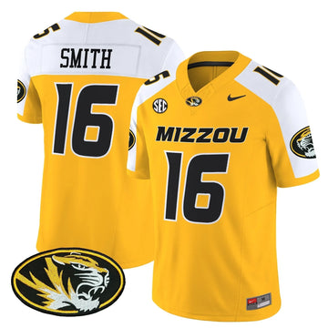 Personalized MT 2026 Vapor Limited Jersey - Gold Alternate / Brad Smith Stitched