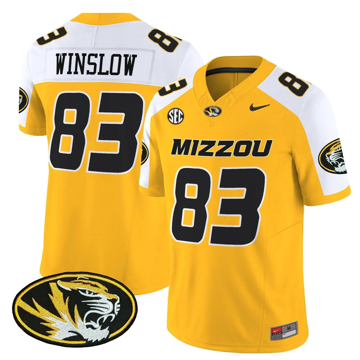 Personalized MT 2026 Vapor Limited Jersey - Gold Alternate / Kellen Winslow Stitched