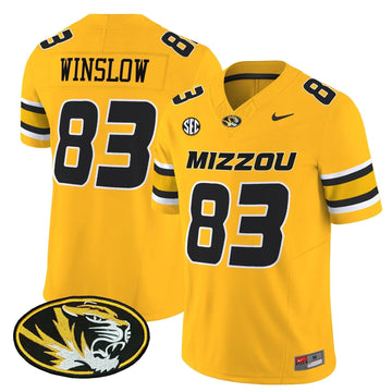 Personalized MT 2026 Vapor Limited Jersey - Gold / Kellen Winslow Stitched