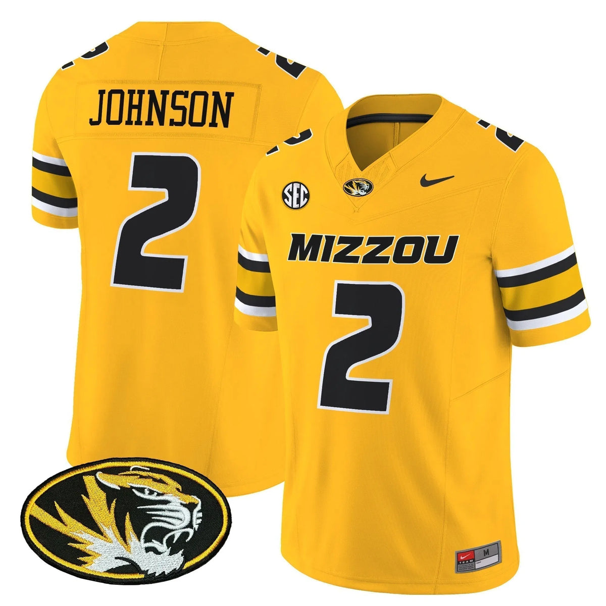 Personalized MT 2026 Vapor Limited Jersey - Gold / Marquis Johnson Stitched