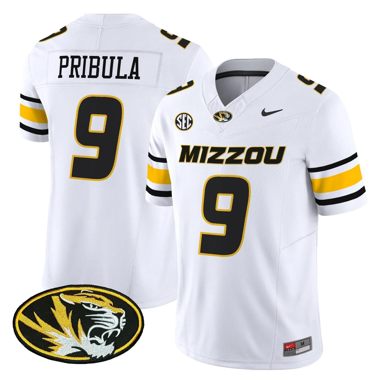 Personalized MT 2026 Vapor Limited Jersey - White / Beau Pribula Stitched