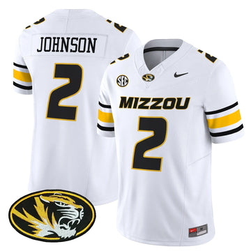 Personalized MT 2026 Vapor Limited Jersey - White / Marquis Johnson Stitched
