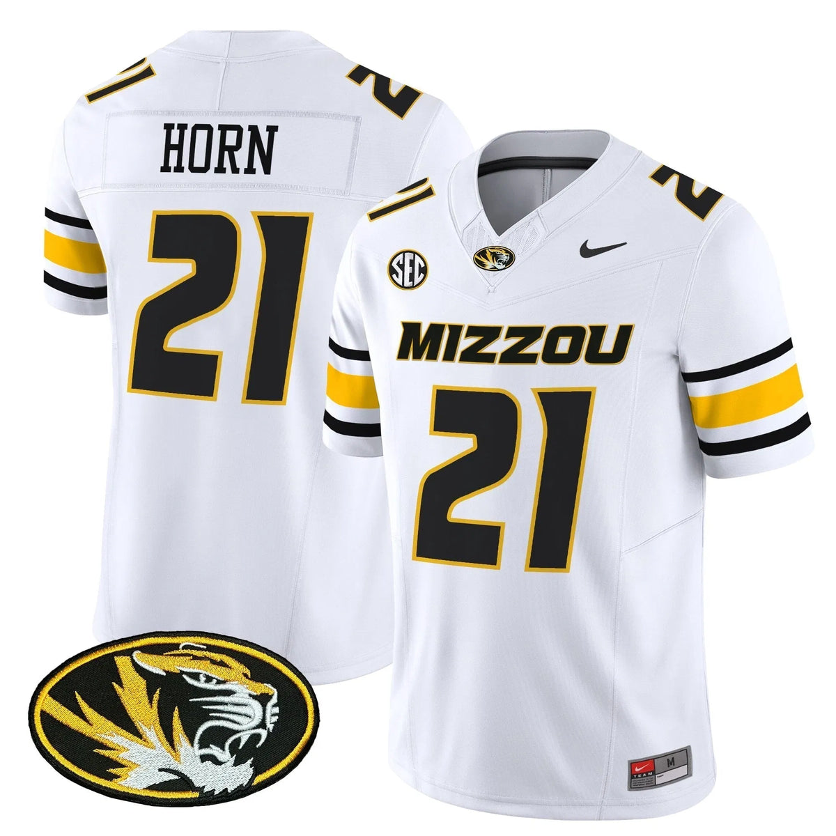 Personalized MT 2026 Vapor Limited Jersey - White / Sam Horn Stitched