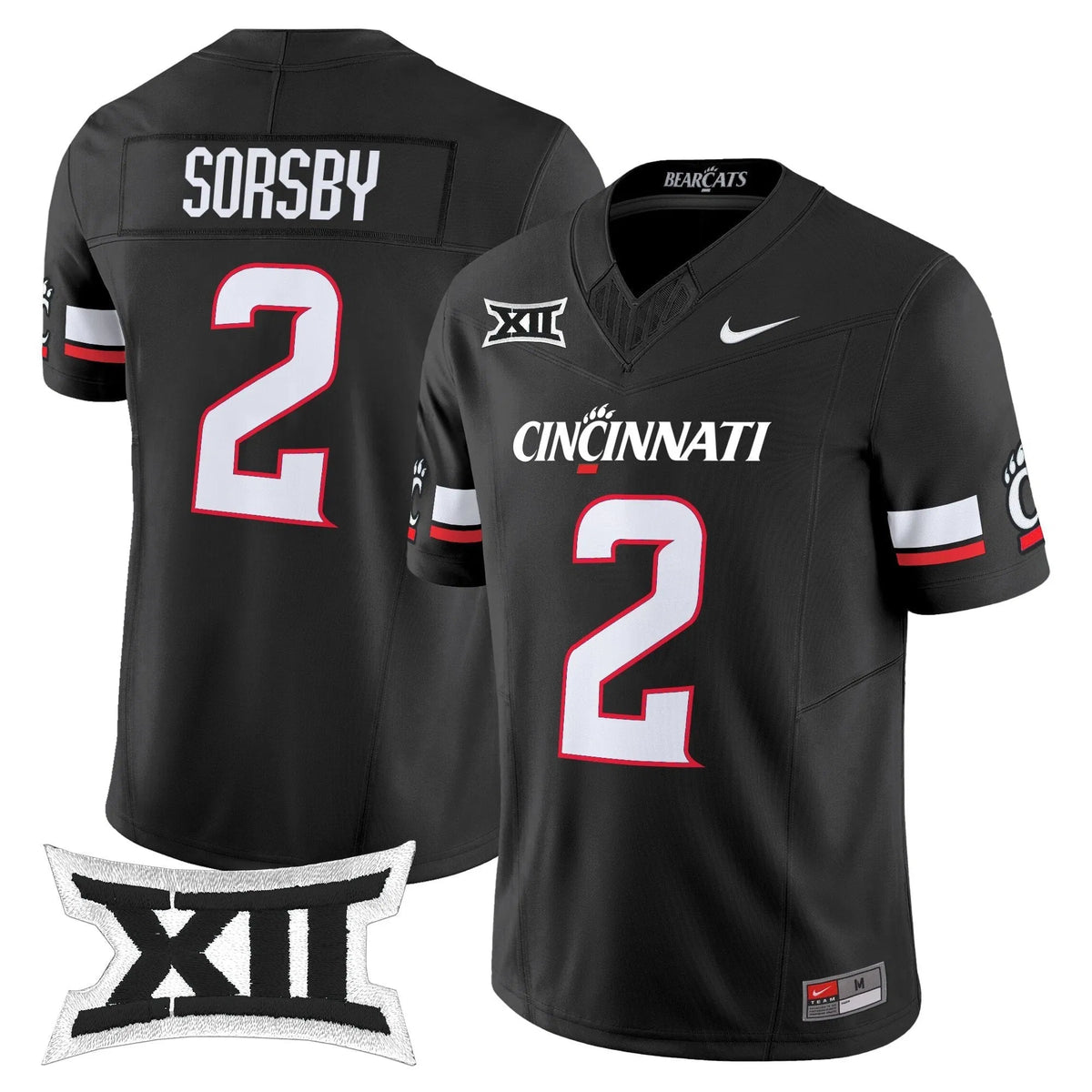 Personalized CB 2026 Vapor Limited Jersey - Black / Brendan Sorsby Stitched