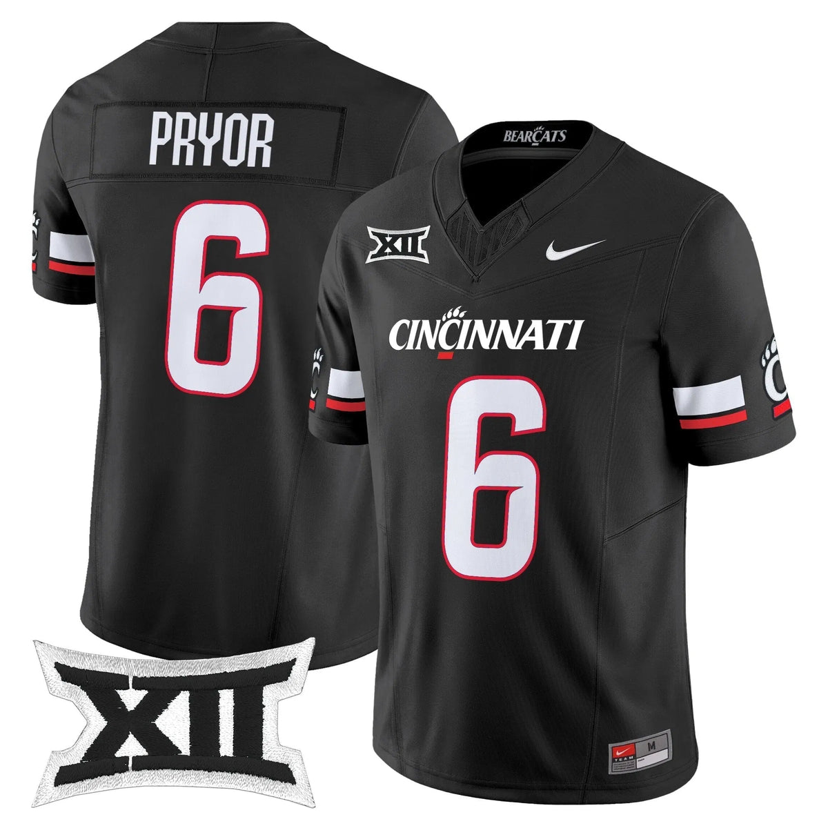 Personalized CB 2026 Vapor Limited Jersey - Black / Evan Pryor Stitched