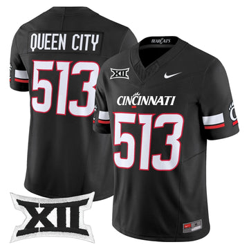 Personalized CB 2026 Vapor Limited Jersey - Black / Queen City 513 Stitched