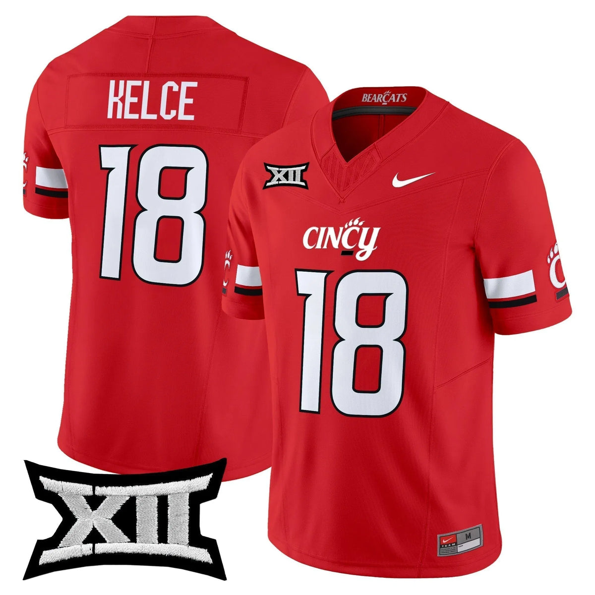 Personalized CB 2026 Vapor Limited Jersey - Red / Travis Kelce Stitched