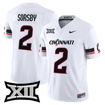 Personalized CB 2026 Vapor Limited Jersey - White / Brendan Sorsby Stitched
