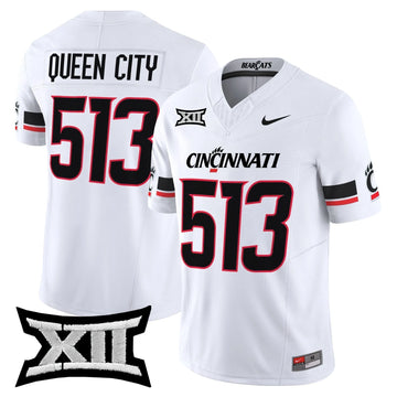 Personalized CB 2026 Vapor Limited Jersey - White / Queen City 513 Stitched