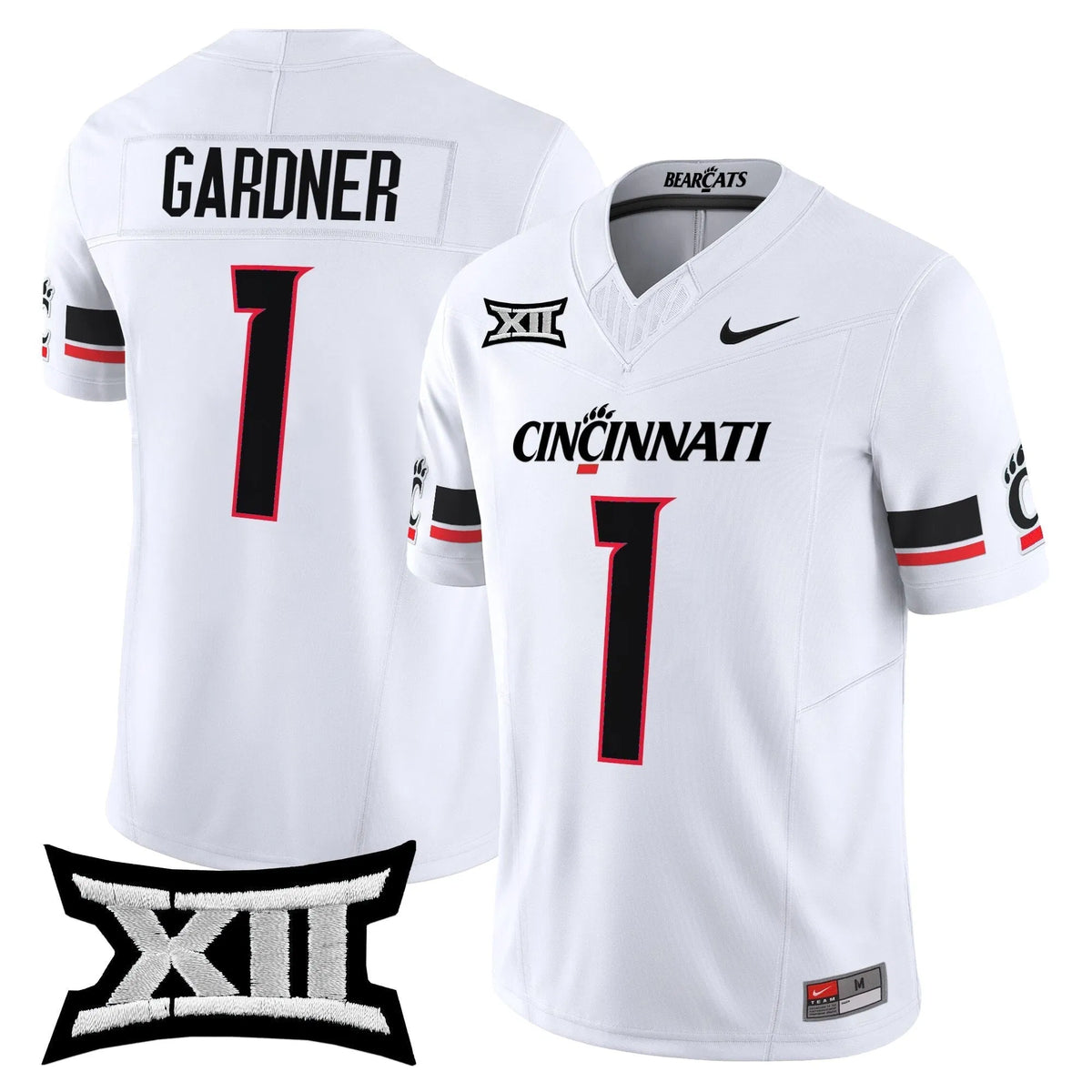 Personalized CB 2026 Vapor Limited Jersey - White / Sauce Gardner Stitched