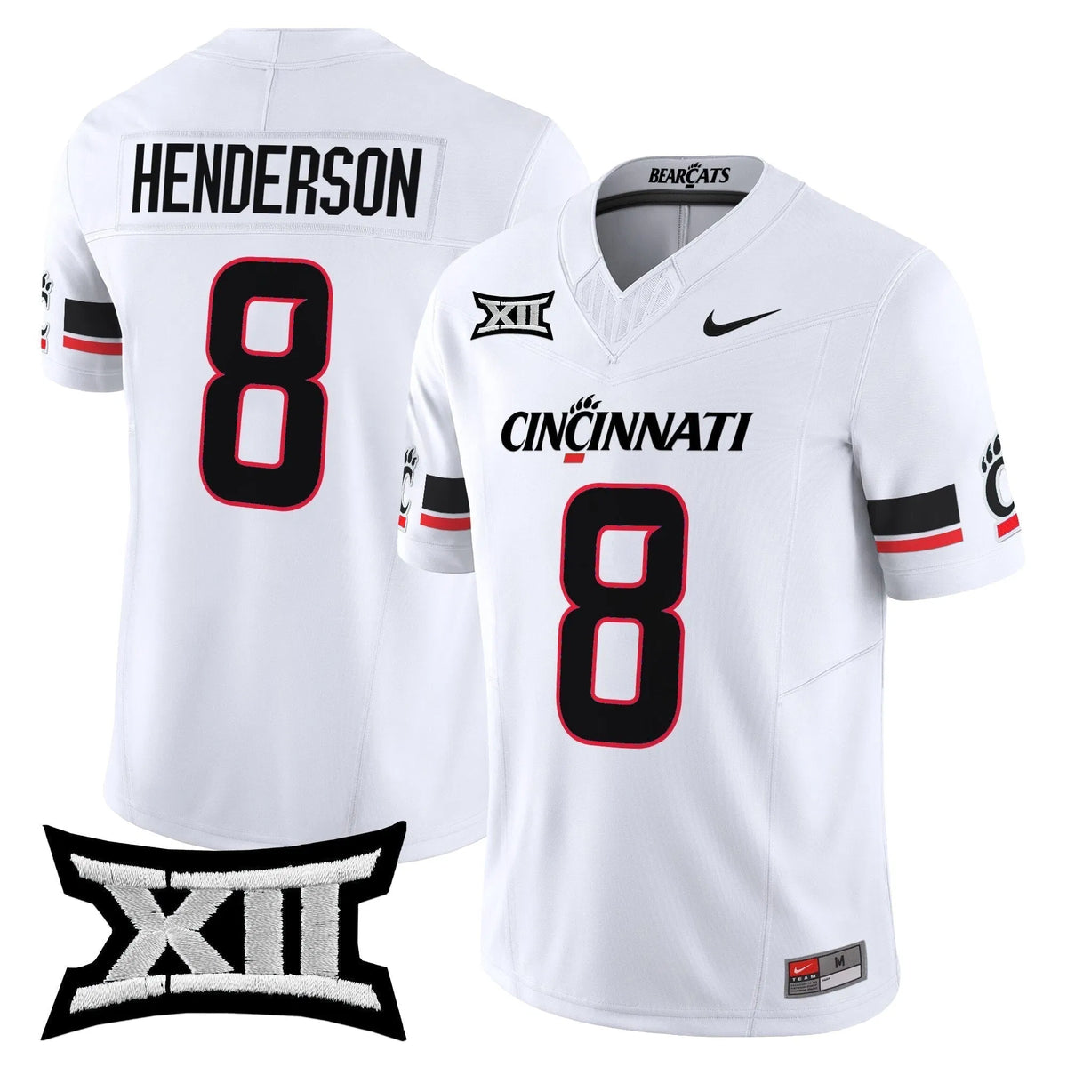 Personalized CB 2026 Vapor Limited Jersey - White / Xzavier Henderson Stitched