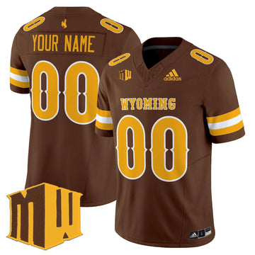 Personalized Wyoming DAL 2026 Vapor Limited Custom Jersey - Brown Stitched