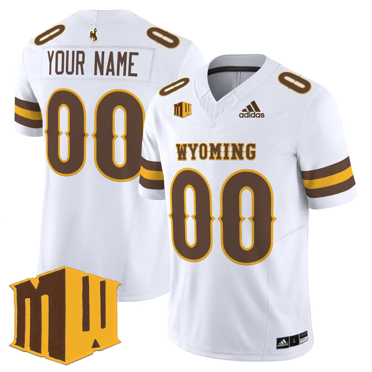 Personalized Wyoming DAL 2026 Vapor Limited Custom Jersey - White Stitched