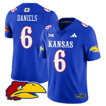 Personalized KJ Football 2026 Limited Jersey - Royal / Jalon Daniels - 6 Stitched