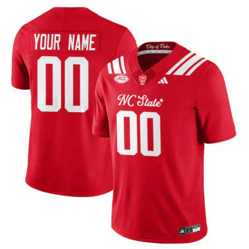 Personalized NC State Wolfpack 'City of Oaks' Vapor Limited Custom Jersey - Red Limited Stitched