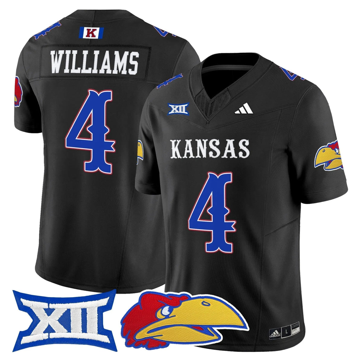 Personalized KJ 2026 Vapor Limited Jersey - Black / Leshon Williams Stitched