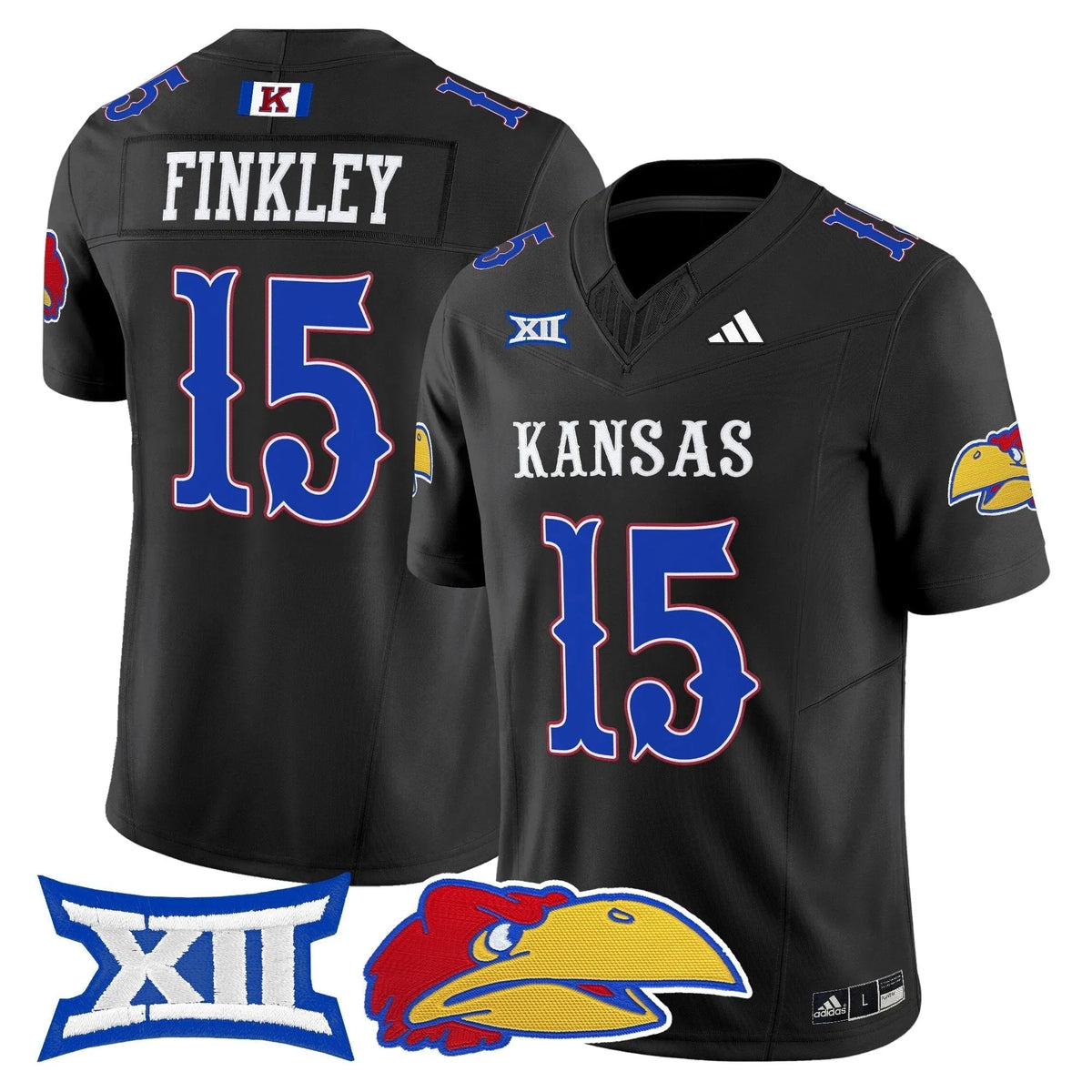 Personalized KJ 2026 Vapor Limited Jersey - Black / Justice Finkley Stitched