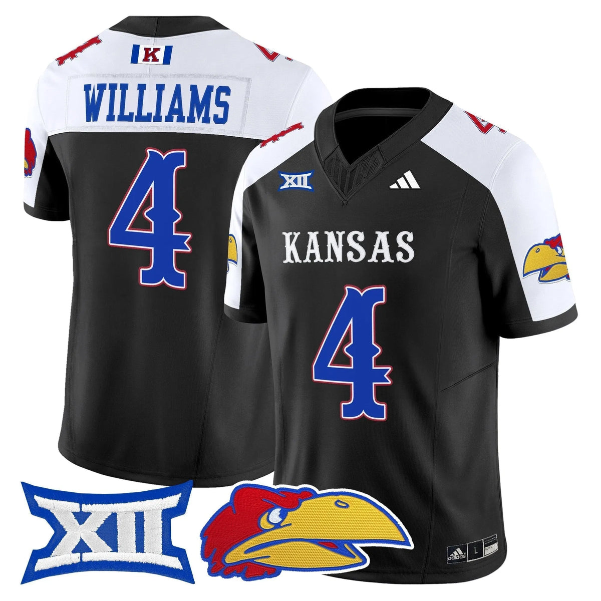 Personalized KJ 2026 Vapor Limited Jersey - Black Alternate / Leshon Williams Stitched