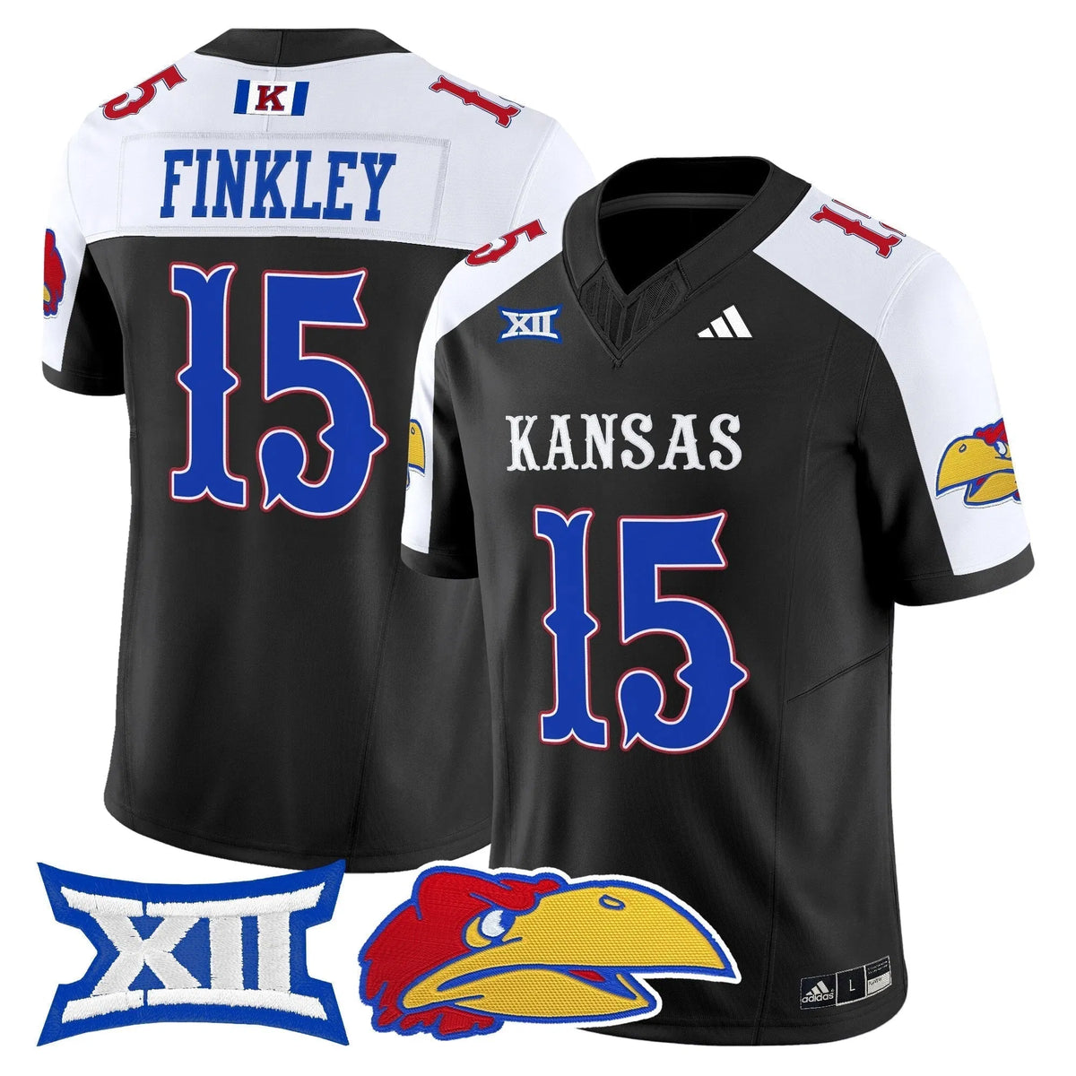 Personalized KJ 2026 Vapor Limited Jersey - Black Alternate / Justice Finkley Stitched