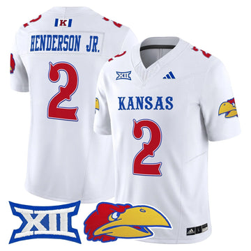 Personalized KJ 2026 Vapor Limited Jersey - White / Emmanuel Henderson Jr. Stitched