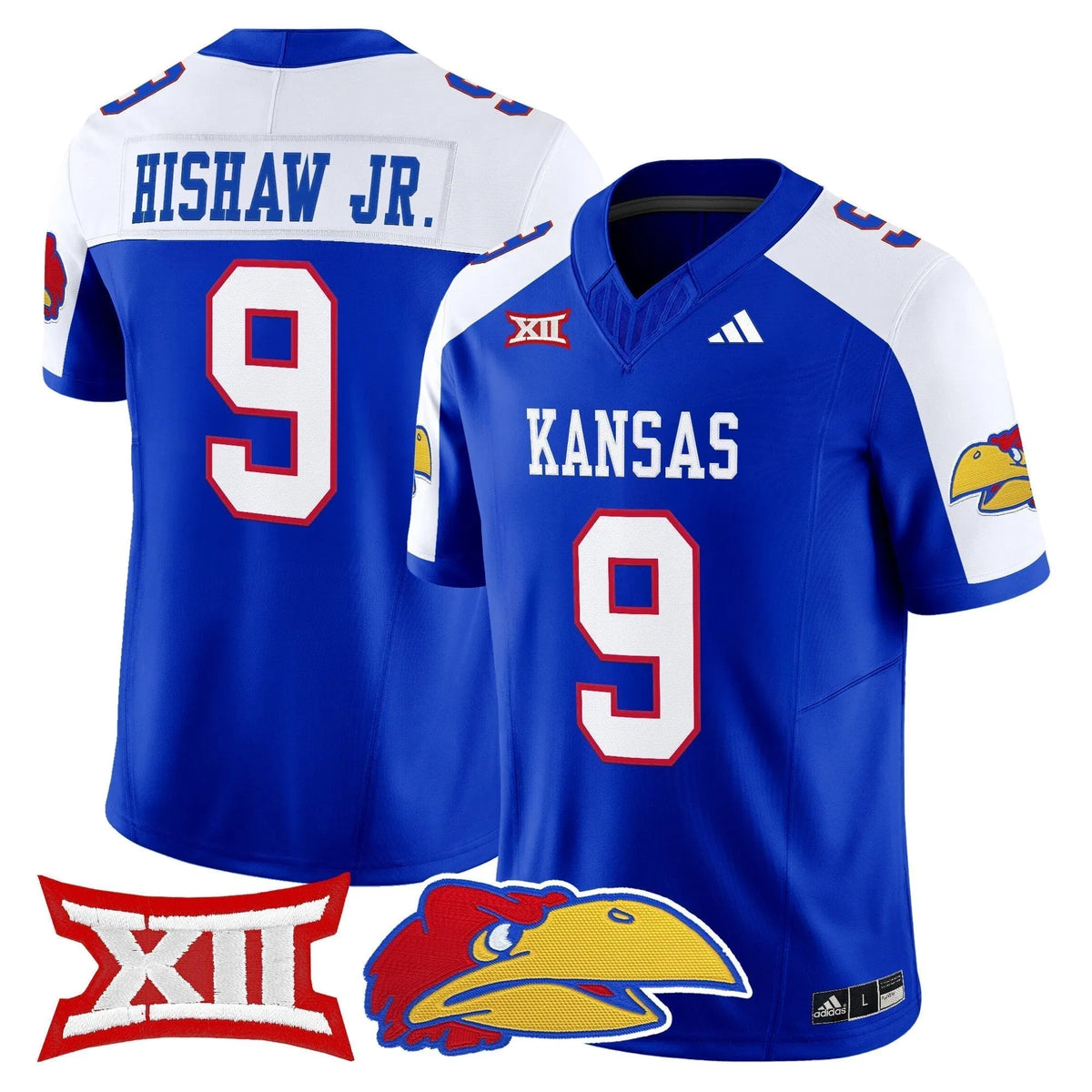 Personalized KJ 2026 Vapor Limited Jersey - Royal Alternate / Daniel Hishaw Jr. Stitched