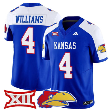 Personalized KJ 2026 Vapor Limited Jersey - Royal Alternate / Leshon Williams Stitched