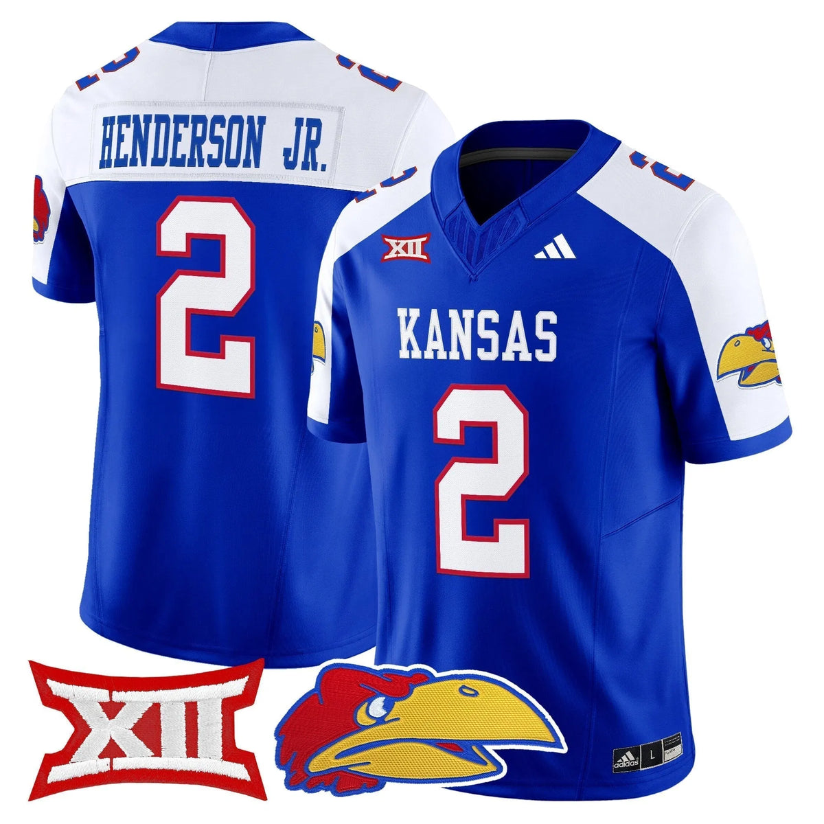 Personalized KJ 2026 Vapor Limited Jersey - Royal Alternate / Emmanuel Henderson Jr. Stitched