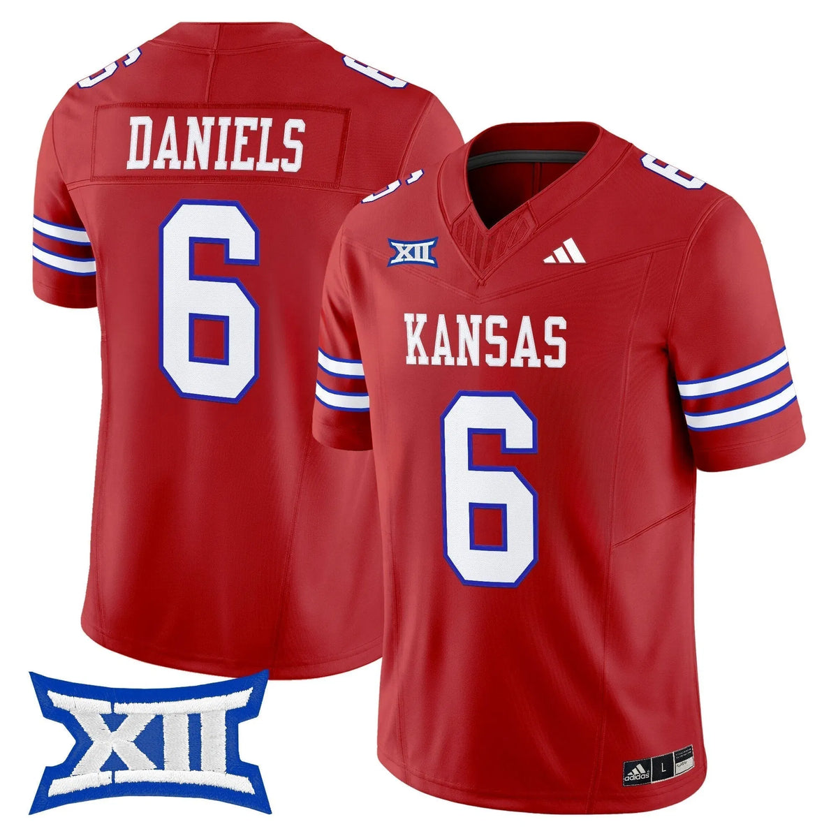Personalized KJ 2026 Vapor Limited Jersey - Red / Jalon Daniels Stitched