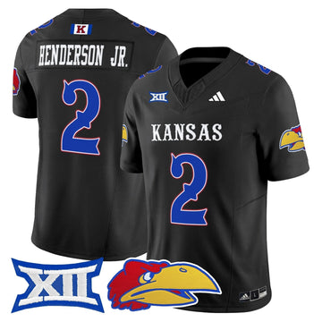Personalized KJ 2026 Vapor Limited Jersey - Black / Emmanuel Henderson Jr. Stitched