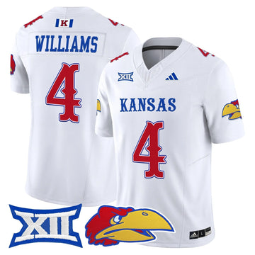 Personalized KJ 2026 Vapor Limited Jersey - White / Leshon Williams Stitched