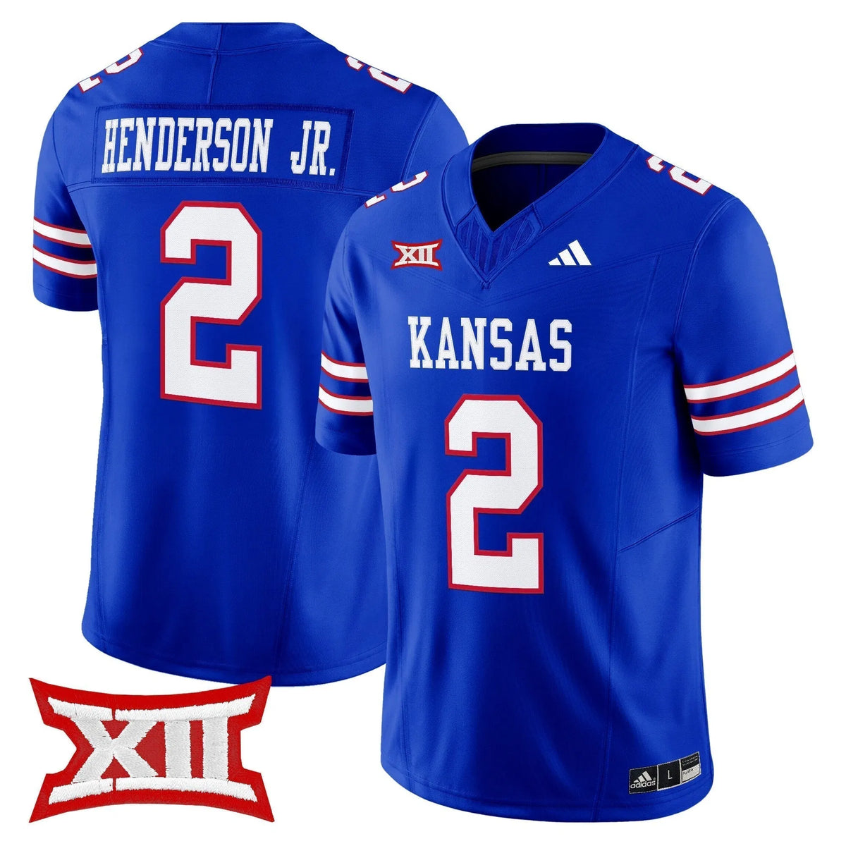 Personalized KJ 2026 Vapor Limited Jersey - Royal / Emmanuel Henderson Jr. Stitched