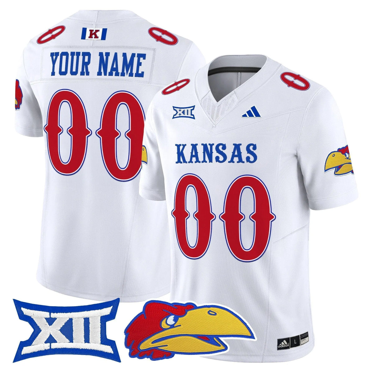 Personalized KJ 2026 Vapor Limited Custom Jersey - White Stitched