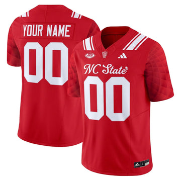 Personalized NC State Wolfpack 'City of Oaks' Vapor Limited Custom Jersey - Red Stitched