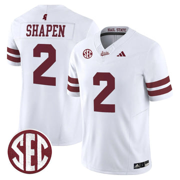 Personalized MSB 'Dark Mode' Vapor Limited Jersey - White / Blake Shapen Stitched