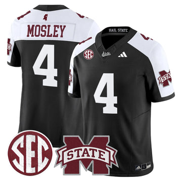 Personalized MSB 'Dark Mode' Vapor Limited Jersey - Black Alternate / Jordan Mosley Stitched