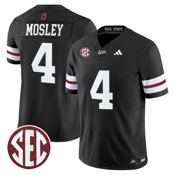 Personalized MSB 'Dark Mode' Vapor Limited Jersey - Black / Jordan Mosley Stitched