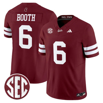 Personalized MSB 'Dark Mode' Vapor Limited Jersey - Maroon / Davon Booth Stitched