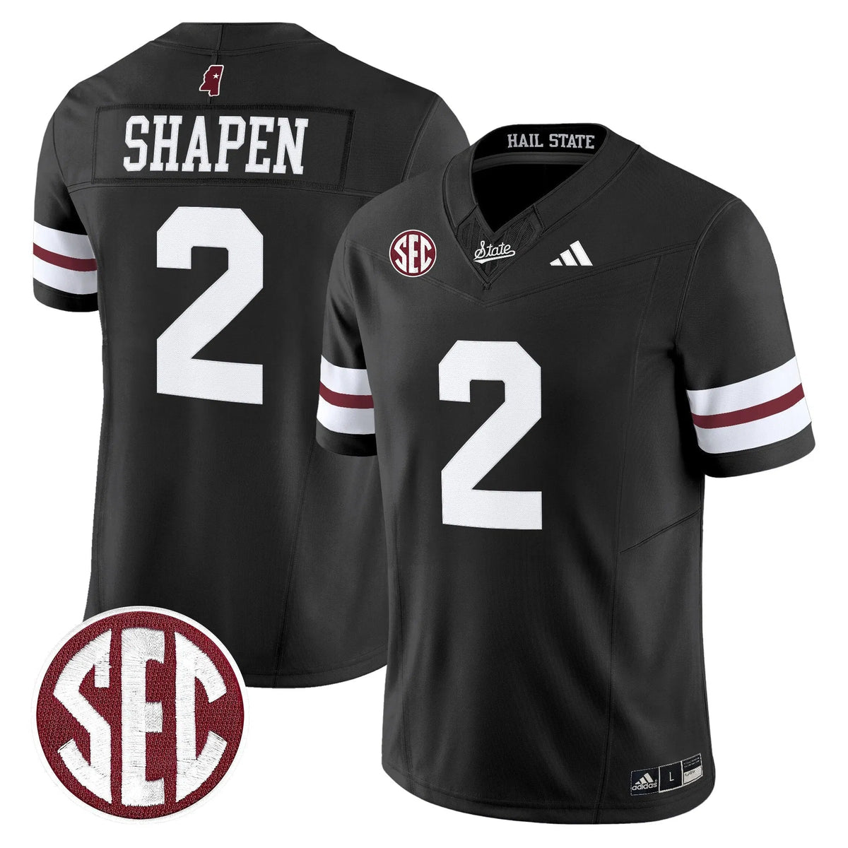 Personalized MSB 'Dark Mode' Vapor Limited Jersey - Black / Blake Shapen Stitched