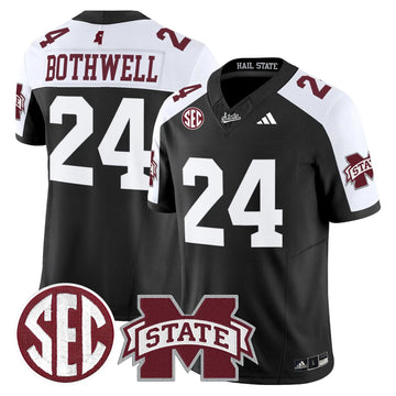 Personalized MSB 'Dark Mode' Vapor Limited Jersey - Black Alternate / Fluff Bothwell Stitched
