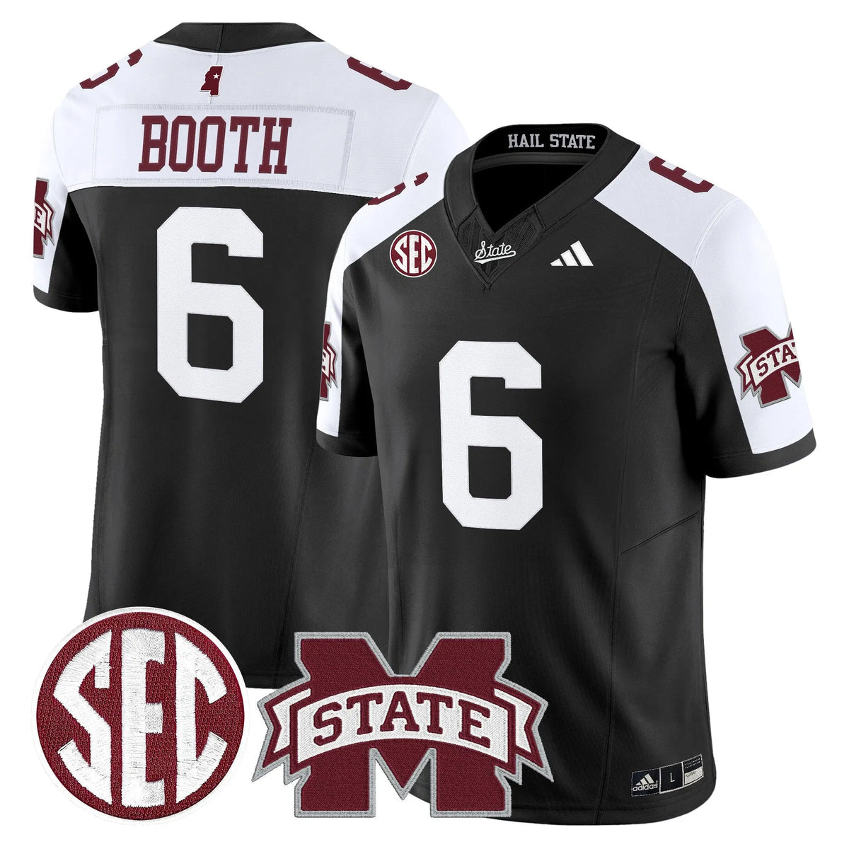 Personalized MSB 'Dark Mode' Vapor Limited Jersey - Black Alternate / Davon Booth Stitched