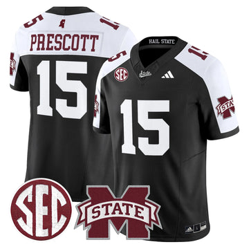 Personalized MSB 'Dark Mode' Vapor Limited Jersey - Black Alternate / Dak Prescott Stitched