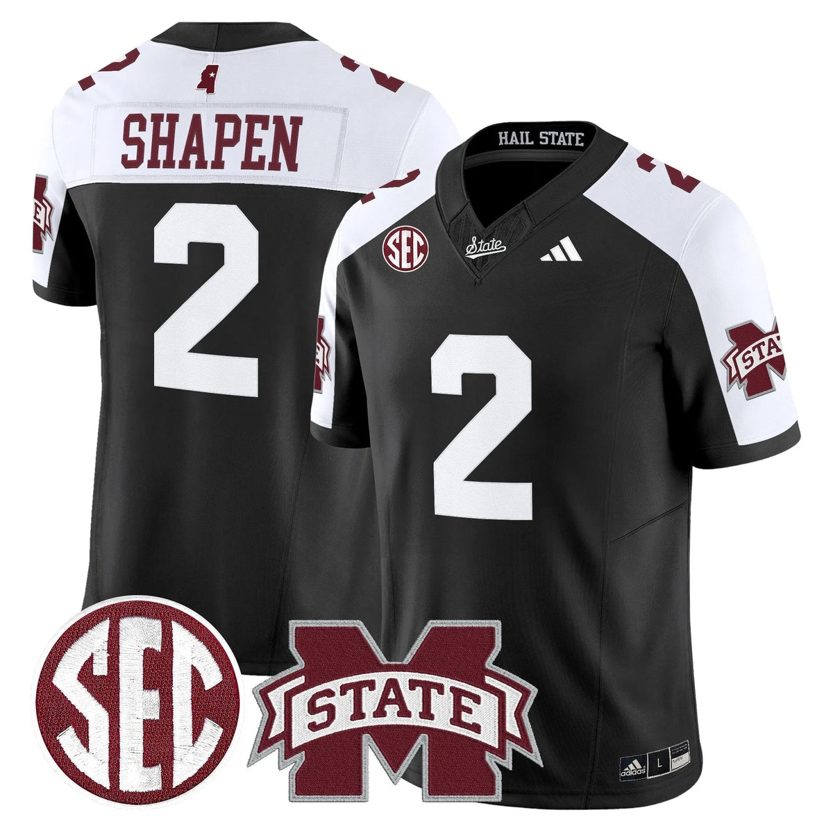 Personalized MSB 'Dark Mode' Vapor Limited Jersey - Black Alternate / Blake Shapen Stitched