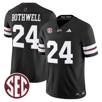 Personalized MSB 'Dark Mode' Vapor Limited Jersey - Black / Fluff Bothwell Stitched